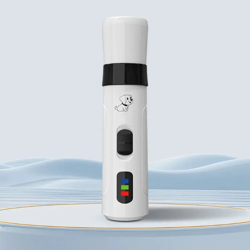 Rechargeable Painless Electric Pet Nail Grinder for Dogs Cats Quiet Operation USB Charging Suitable for All Sizes