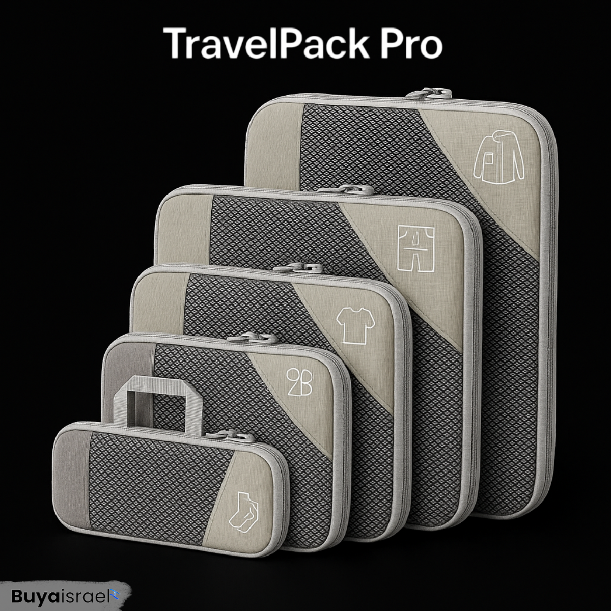 TravelPack Pro – הסט שגורם למזוודה שלך להתכווץ (ולך להרגיש בשליטה)