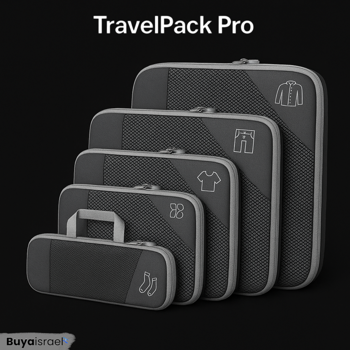 TravelPack Pro – הסט שגורם למזוודה שלך להתכווץ (ולך להרגיש בשליטה)