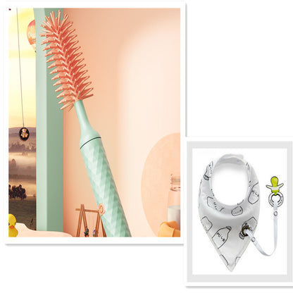 מברשת חשמלית לניקוי בקבוקים