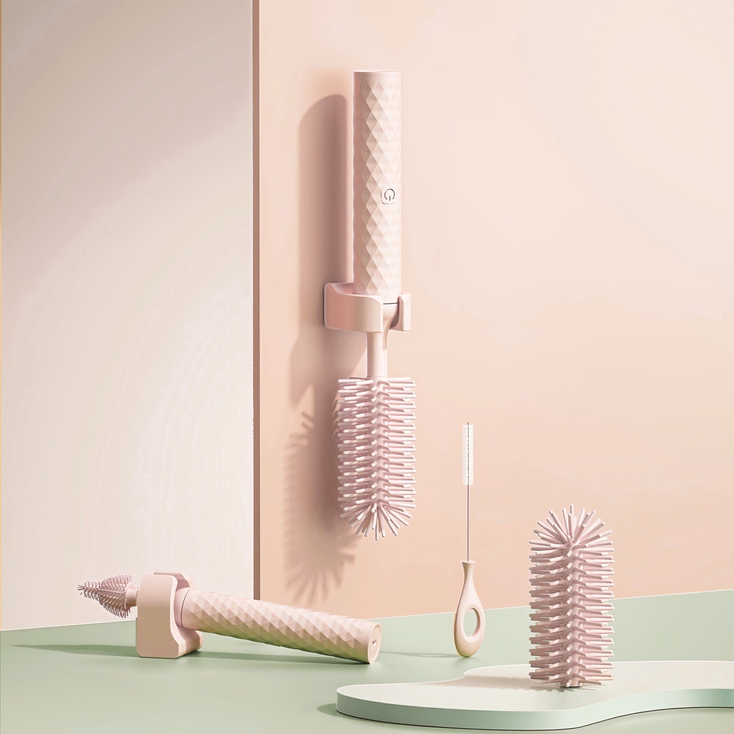 מברשת חשמלית לניקוי בקבוקים