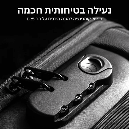 SafeCarry – תיק צד אנטי גניבה חכם
