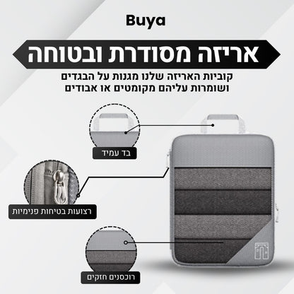 TravelPack Pro – הסט שגורם למזוודה שלך להתכווץ (ולך להרגיש בשליטה)